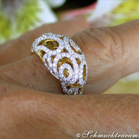 Brillant Ring in Gelbgold 750