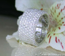 Extra Wide Diamond Eternity Ring (4,49 ct.)