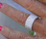 Extra Wide Diamond Eternity Ring (4,49 ct.)