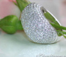 Stately Diamond Dome Ring