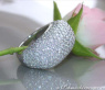Stately Diamond Dome Ring