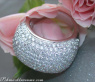 Stately Diamond Dome Ring