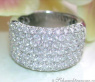 Extra wide Diamond Ring (3,76 ct.)