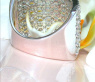 Extra Wide Diamond Ring of Finest Craftsmanship