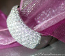 Curved Diamond Ring in White gold 18k