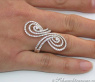 Pretty Diamond Ring in an Unique Design