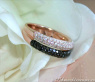 Understated Black & White Diamond Ring