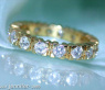Classic Diamond Eternity Ring in Yellow Gold 18k