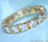 Classic Diamond Eternity Ring in Yellow Gold 18k