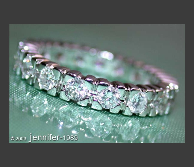 Precious Diamond Eternity Ring (1,35 ct.) Precious Diamond Eternity Ring (1,35 ct.)