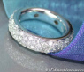 Magnificent Diamond Pave Eternity Ring