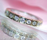 Timeless Diamond Eternity Ring (Two Tone Finish)