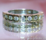Timeless Diamond Eternity Ring (Two Tone Finish)