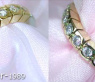 Timeless Diamond Eternity Ring (Two Tone Finish)