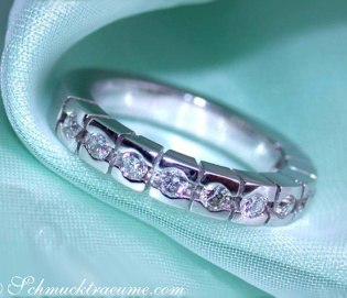 Heavy Diamond Eternity Band