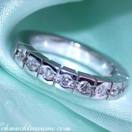 Heavy Diamond Eternity Band