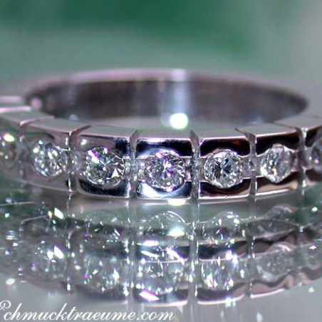Heavy Diamond Eternity Band