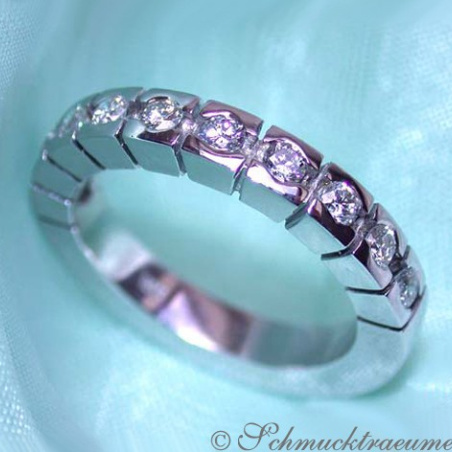 Heavy Diamond Eternity Band