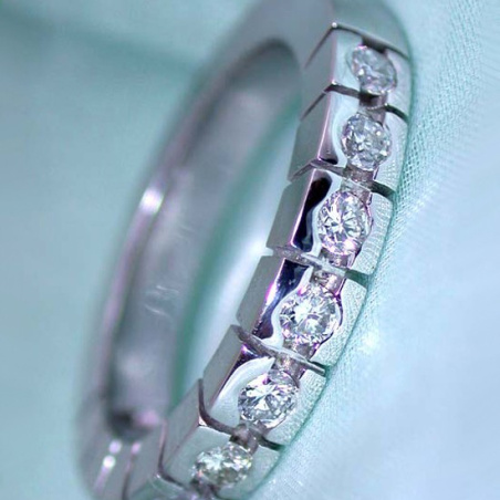 Heavy Diamond Eternity Band