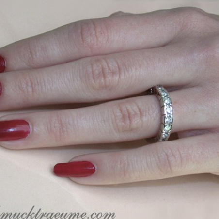Heavy Diamond Eternity Band