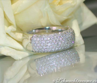 Heavy Diamond Eternity Ring