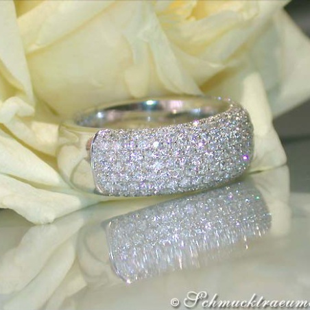 Heavy Diamond Eternity Ring
