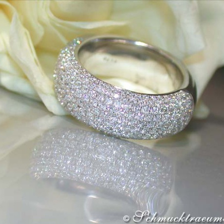 Heavy Diamond Eternity Ring