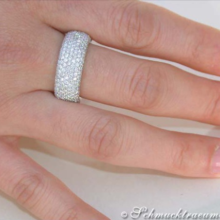 Heavy Diamond Eternity Ring
