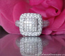 Terrific Diamond Square Ring (Princess & Brilliant Cut)