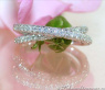 Beautiful Crossover Diamond Ring