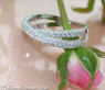 Beautiful Crossover Diamond Ring