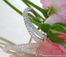 Beautiful Crossover Diamond Ring