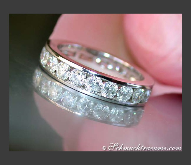 Brillanten Memory Ring / Brillanten Memoire Ring Brillanten Memory Ring / Brillanten Memoire Ring