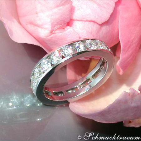 Brillanten Memory Ring / Brillanten Memoire Ring
