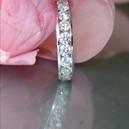 Brillanten Memory Ring / Brillanten Memoire Ring