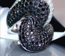 Magnificent Black & White Diamond Ring