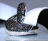 Magnificent Black & White Diamond Ring
