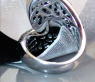 Magnificent Black & White Diamond Ring