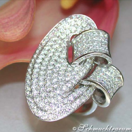 Opulent Diamond Ring (6,16 ct.)