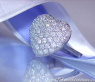 Cute Diamond Heart Ring