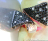 Black & White Diamond Polkadot Ring