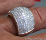 Opulent Princess Diamond Ring
