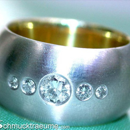 Attractive Diamond Band (Starry Sky Style)