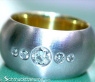 Attractive Diamond Band (Starry Sky Style)