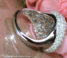 Terrific Heart Ring with Natural Brown & White Diamonds