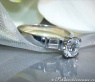 Diamond Solitaire Ring incl. Stacking Ring