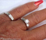 Diamond Solitaire Ring incl. Stacking Ring
