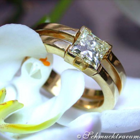 Classy Diamond Solitaire Ring (1,02 ct.)