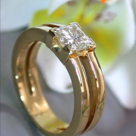 Classy Diamond Solitaire Ring (1,02 ct.)