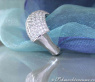 Exclusive Diamond Pavé Ring in White gold 18k